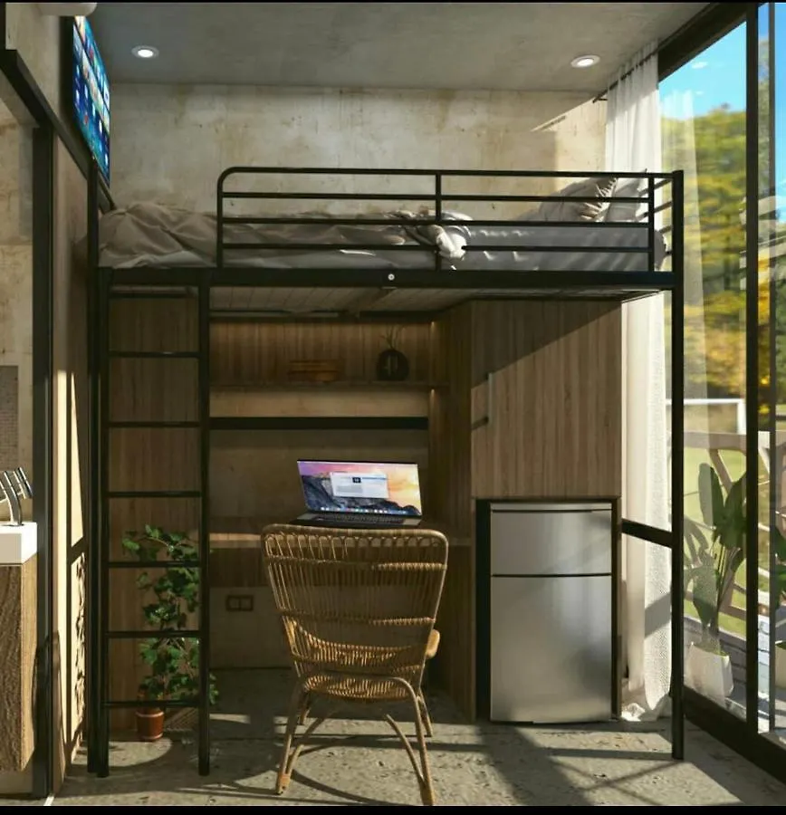 Hostel Nano Studio Rooftop Pool Tulum Pueblo